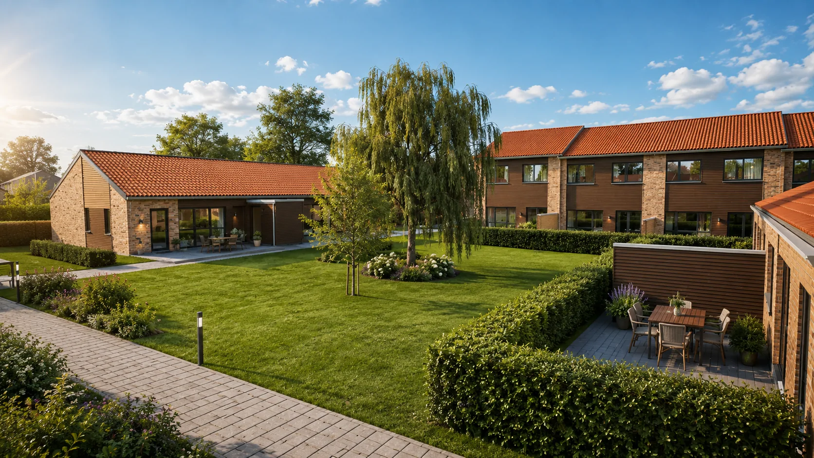Arkitekttegnede rækkehuse